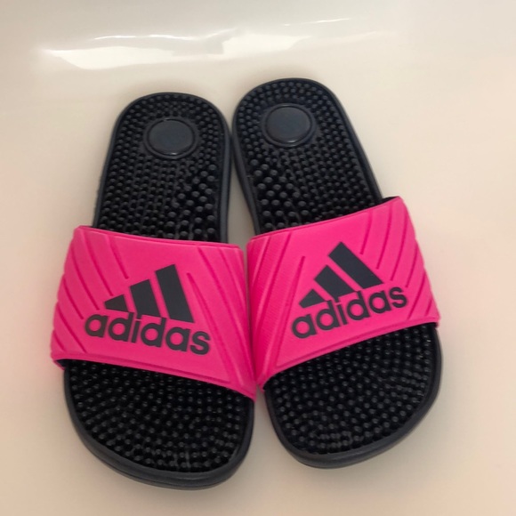 adidas slides with massage